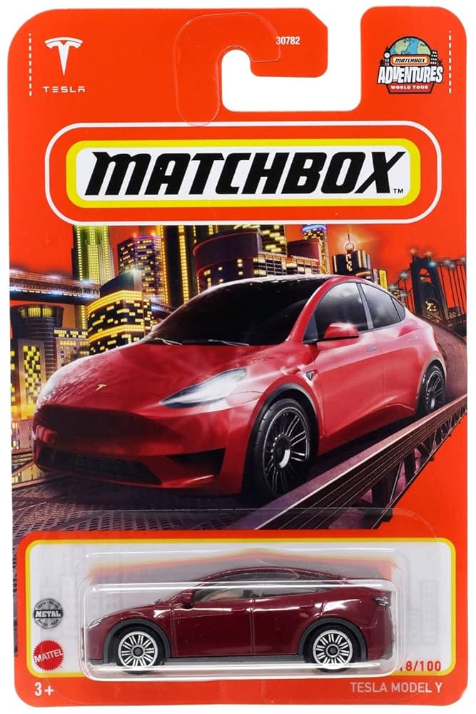 2台TESLA MODEL Y テスラ　モデルY　マッチボックス　４ 2台TESLA MODEL Y テスラ モデルY マッチボックス 4 - メルカリ